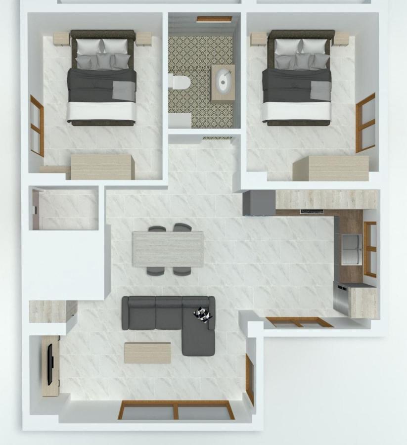 Lavender And Sea Villa เนอาโปติไดอา ภายนอก รูปภาพ